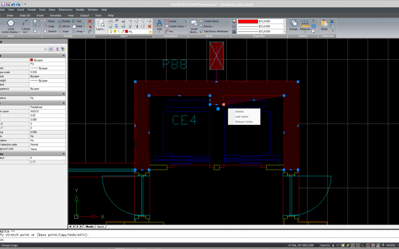 IntelliCAD lida com a carga