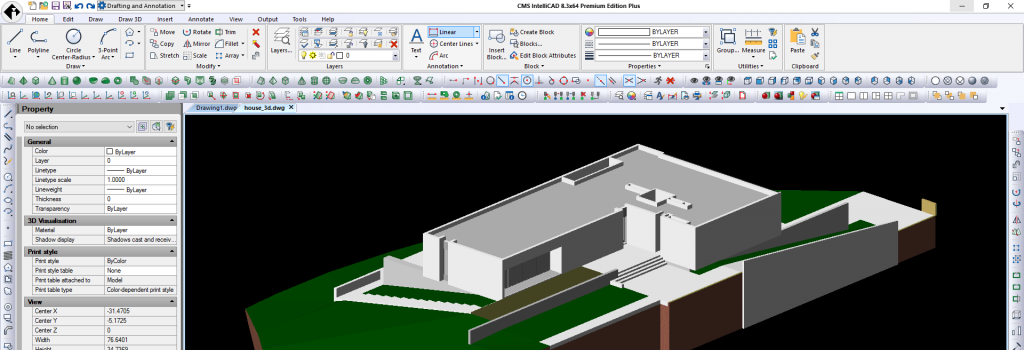 Novo software CAD CMS IntelliCAD 8.3 Premium Edition 