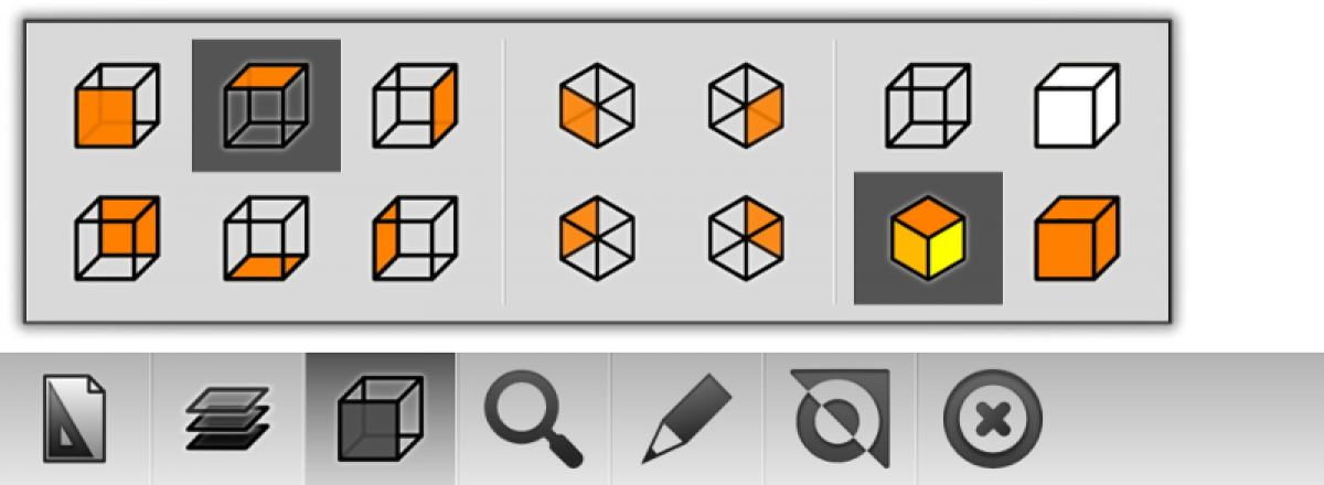 Modos de visualização